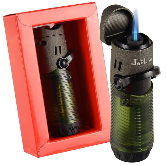 JetLine J-Jet Single Flame Lighter- Green
