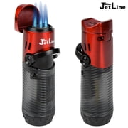 JetLine J-Jet Triple Flame Lighter- Red