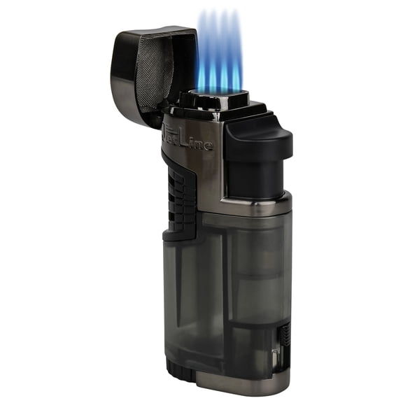JetLine Mr.Fatboy Quad-Flame Lighter - Black