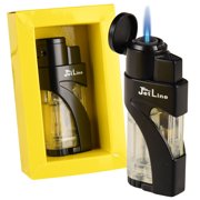 JetLine Phantom Single Flame Lighter - Black