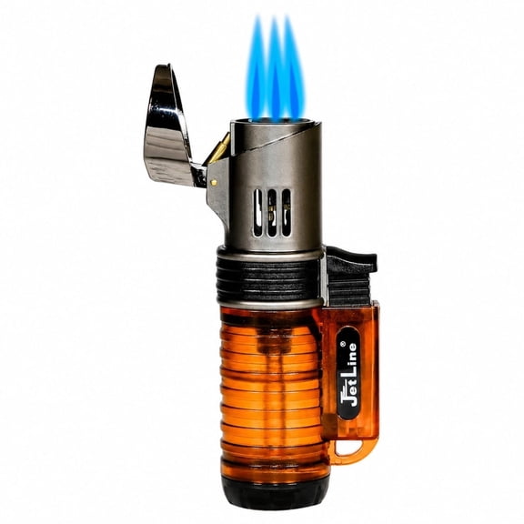 JetLine Pocket Triple Flame Torch Lighter - Orange