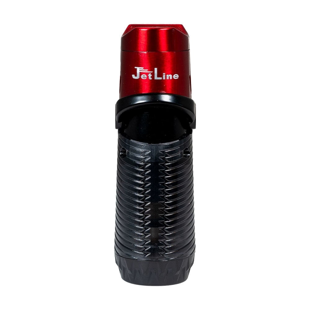 JetLine Regal Triple Torch Lighter with Punch Cutter - Red
