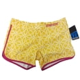 thumbnail image 1 of JetPilot New Women's Sizzle Shorts Yellow/Pink Ladies Watercraft Size 5, 1 of 5