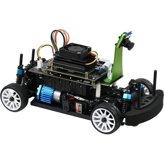 JetRacer Pro 2GB AI Kit High Speed AI Racing Robot Powered by Jetson Nano 2GB 15 Items (Not Include Jetson Nano 2GB Board)