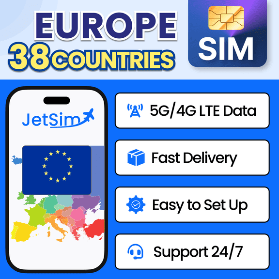 JetSim Bring Your Own Phone SIM Kit - Activation Required