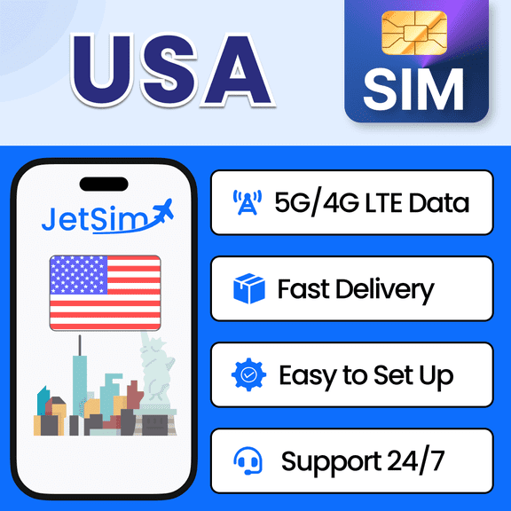 JetSim Bring Your Own Phone SIM Kit - Activation Required