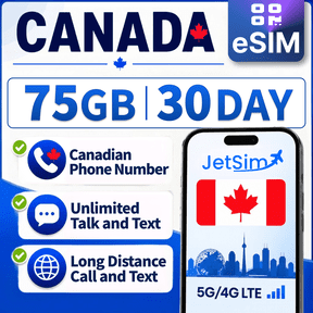 JetSim Bring Your Own Phone eSIM SIM Card Kit - Activation Required