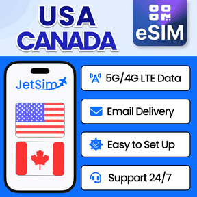 JetSim Bring Your Own Phone eSIM SIM Card Kit for Global Travel (Austria, Australia, Cambodia, China, More)- Activation Required
