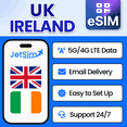 thumbnail image 1 of JetSim Bring Your Own Phone eSIM SIM Card Kit for UK & Ireland- Activation Required, 1 of 6