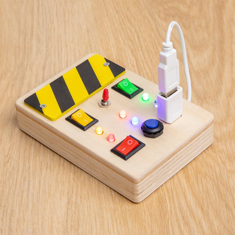 Light-Up Activity Board, Educational Toy for Kids