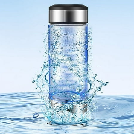Jetcloudlive Hydrogen Water Bottle, Portable, non-slip, and good sealing, 360ml, Plastic