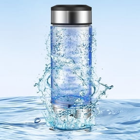 Jetcloudlive 12oz Hydrogen Water Bottle Generator SPE PEM Tech Portable Hydrogen Water Maker BPA-Free Ionizer Machine Cup for Fitness Office Travel