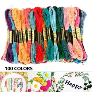 Essentials By Leisure Arts Arts Embroidery Floss Pack 117pc Jumbo