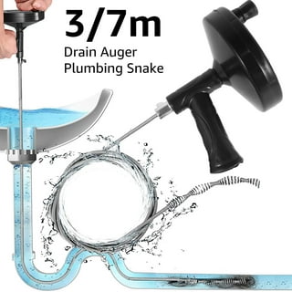 FATHER.SON Drain Clog Remover Snake, Plumbing Toilet Hair Snake Drain  Cleaner Auger Catcher for Kitchen, Sink, Bathroom, Tub, Shower(4 Pack  20inch)
