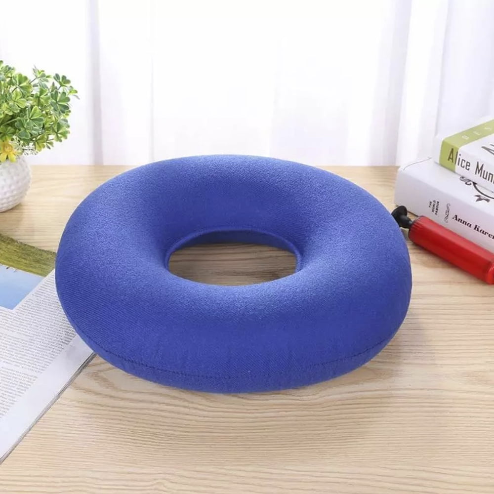 Premium Donut Cushion - Portable Inflatable Seat Pillow for