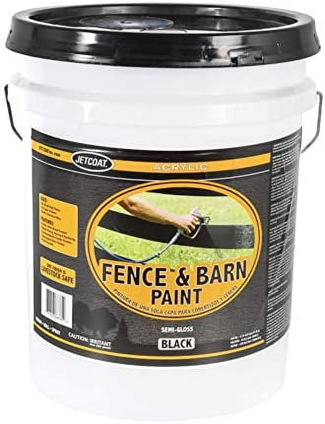 Jetcoat Farm Pride 5 Gallon Acrylic Outdoor Paint, Waterproof for