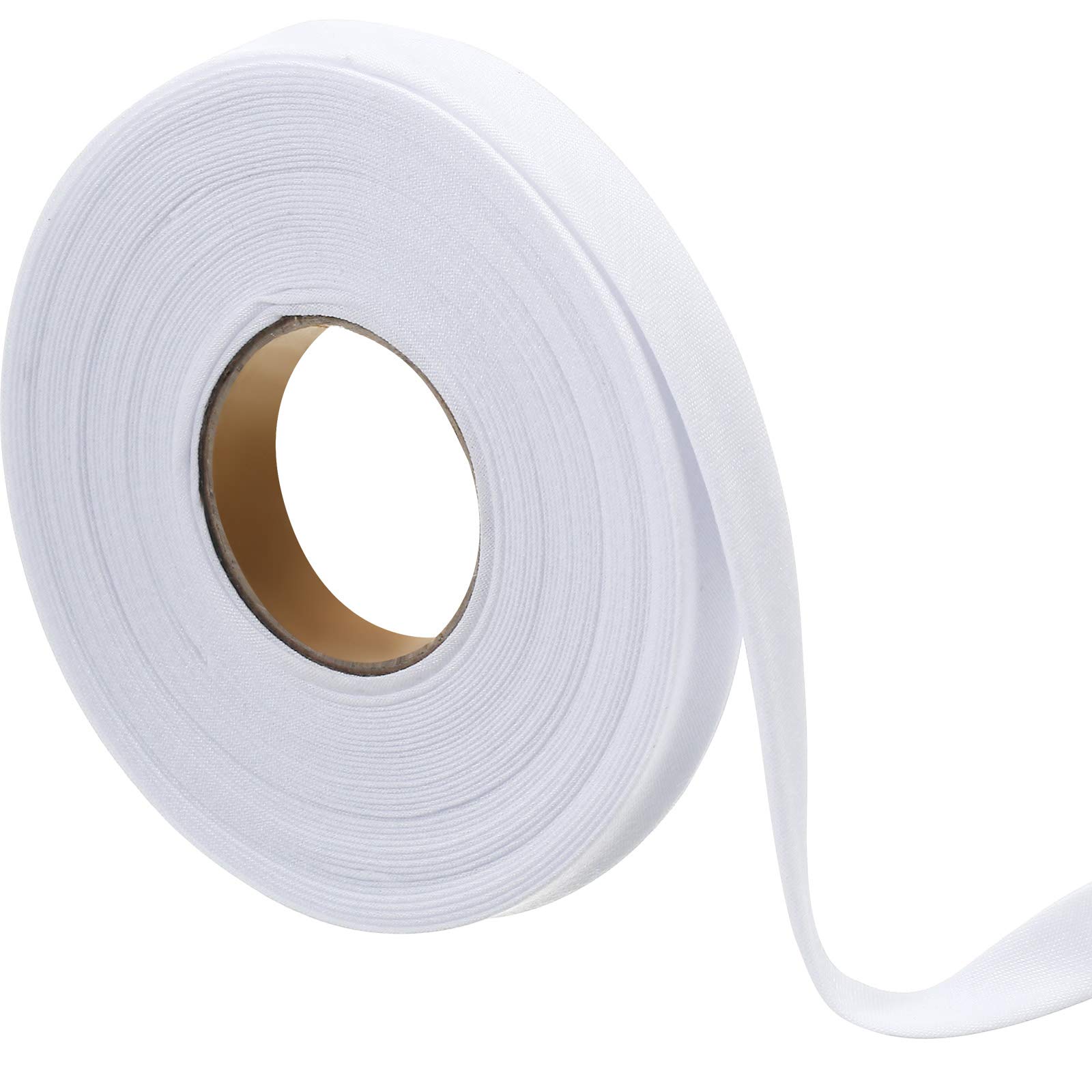 Jetec 1/2 Inch Double Fold Bias Tape Bias Binding Tape Wide Fold Cotton Tape for Sewing Seaming