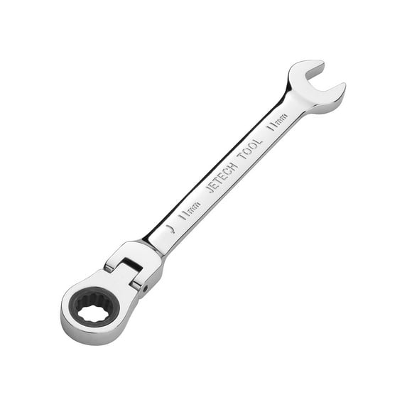 Jetech 11mm Flexible Head Gear Wrench, Metric