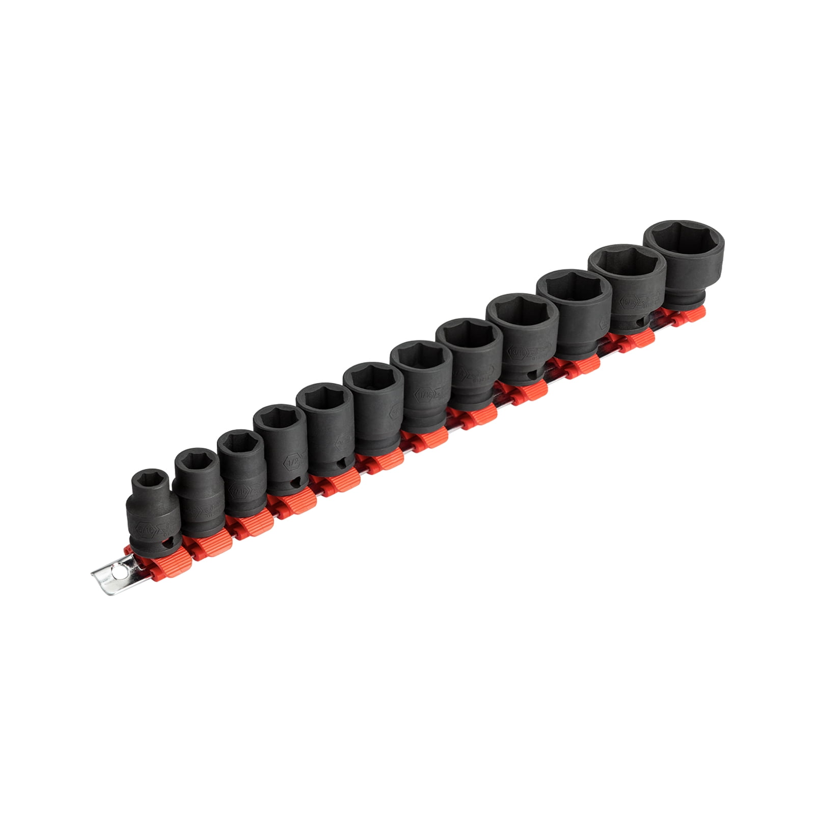 Jetech 12 Piece 3/8 Inch Drive Standard Impact Socket Set