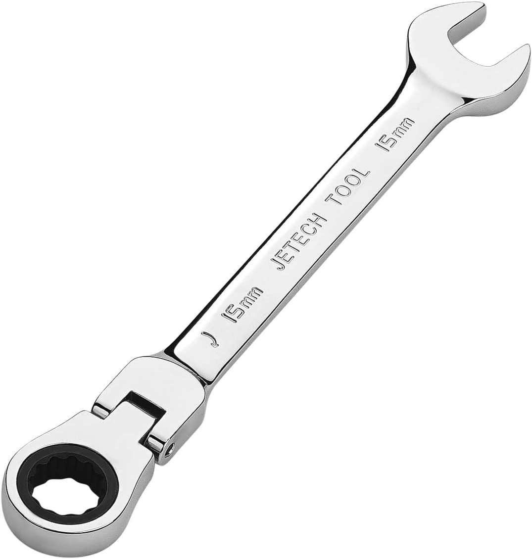 Jetech 15mm Flexible Head Gear Wrench, Metric - Walmart.com