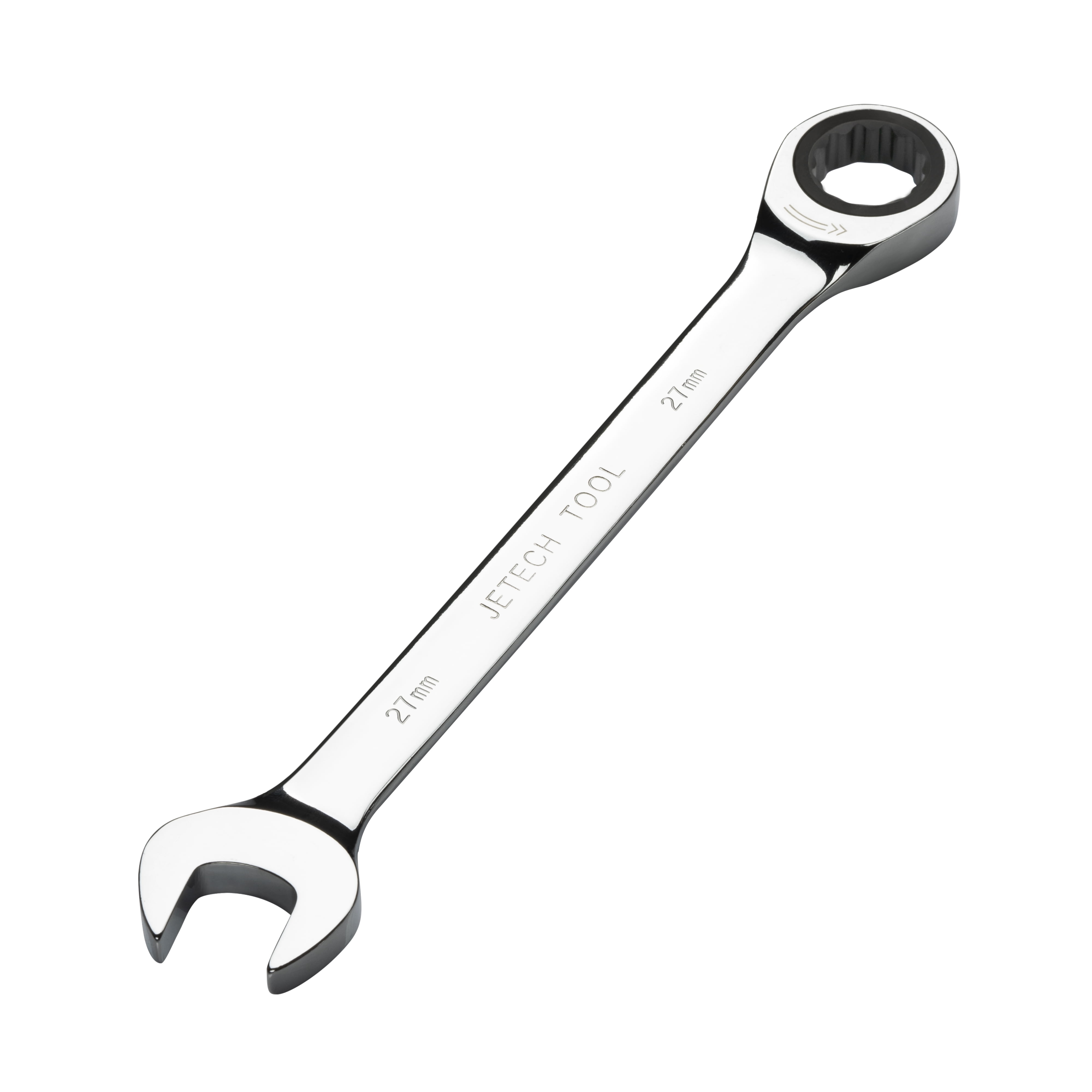 Jetech 27mm Ratcheting Combination Wrench, Metric
