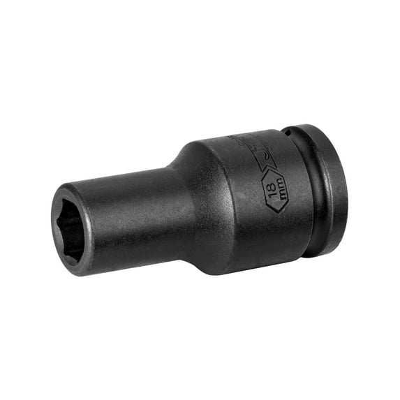 Jetech 3/4 Inch Drive 18mm Deep Impact Socket, Metric