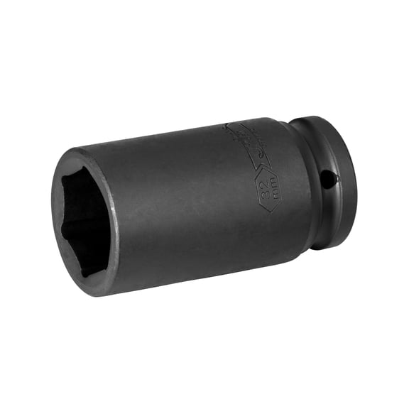 Jetech 3/4 Inch Drive 32mm Deep Impact Socket, Metric
