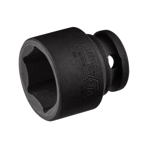 Jetech 3/8 Inch Drive Impact Socket Set (7mm - 19mm), Metric, 13PCS