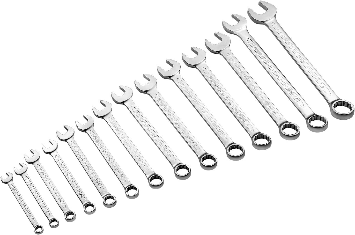 Jetech Combination Wrench Set (3 8in - 1-1 4in), Sae, 14pcs - Walmart.com