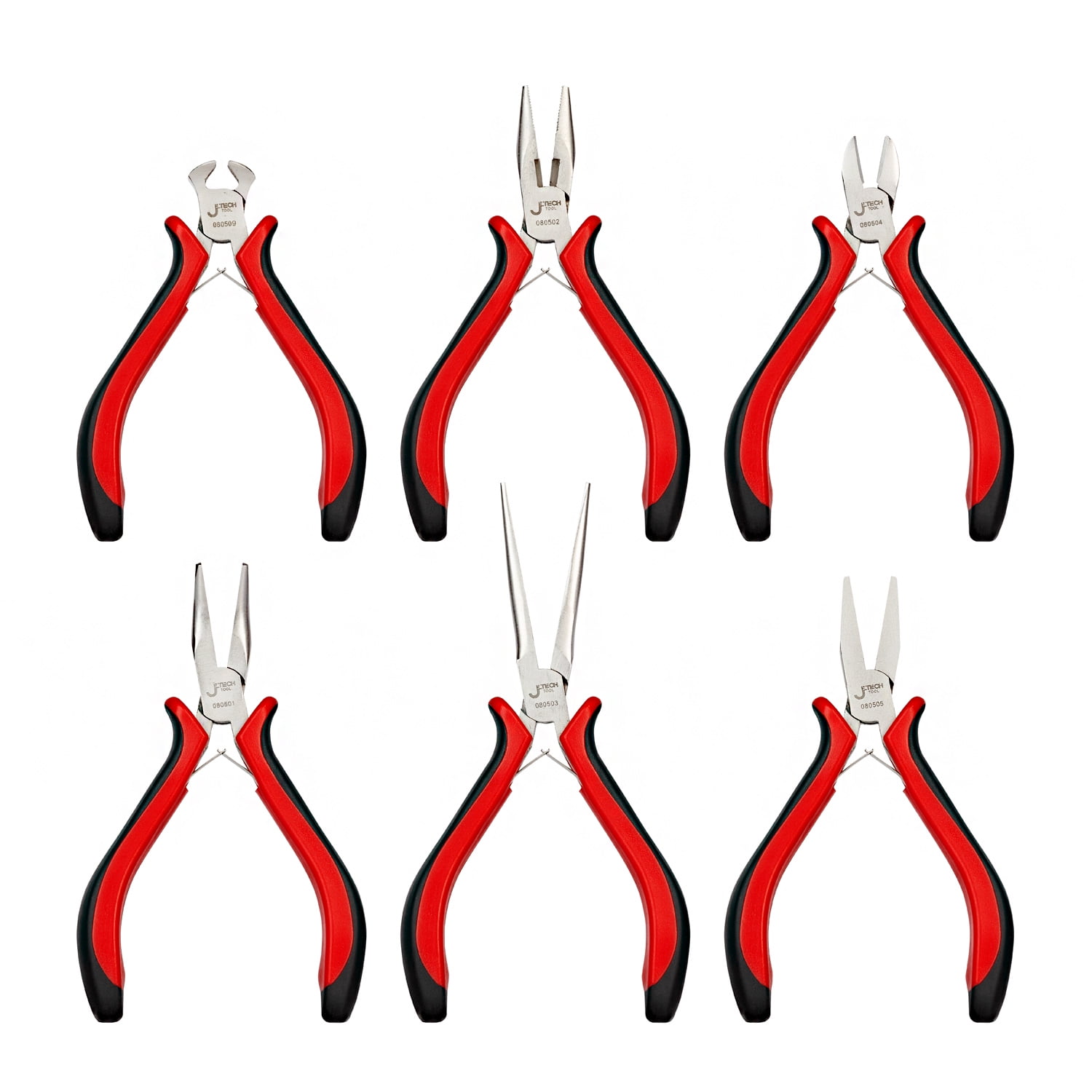 Jetech Mini Pliers Set, Jewelry Pliers Tools, 6PCS