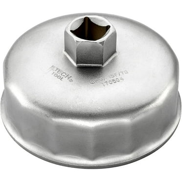 Keenso 79mm 15 Flute Aluminum Oil Filter Wrench - Compatible With Hyundai, Kia, Yueda & Other Vehicles