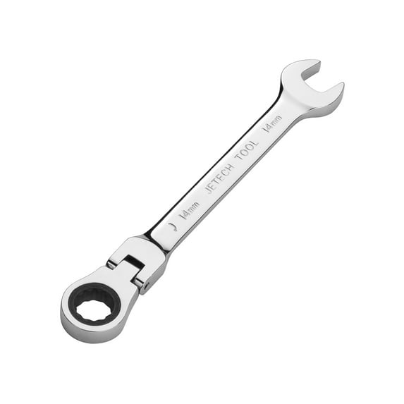 Jetech Ratcheting Combination Wrench Set (5/16in - 3/4in), SAE, 7PCS