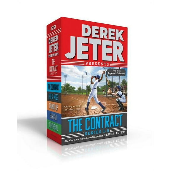 Jeter Publishing The Contract Series Books 1-5 (Boxed Set): The Contract; Hit & Miss; Change Up; Fair Ball; Curveball, (Paperback)