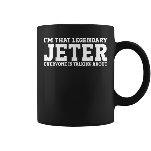 Jeter Surname Team Family Last Name Jeter Coffee Mugs