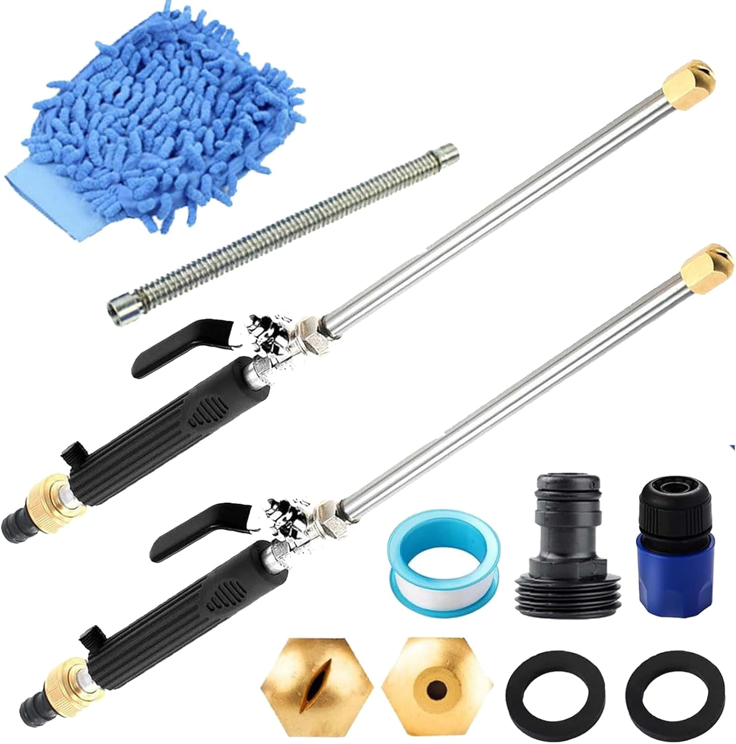 Jetflux Pressure Washer, 2025 Upgraded Jet Nozzle Power Washer for
