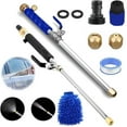 thumbnail image 1 of Jetflux Pressure Washer Gun, 2025 Upgraded Portable Cordless Pressure Washer Hand Held, 2-in-1 High Power Washer with 2 Nozzles & Quick Connectors for Car, Patio, Fence, Garden Cleaning, 1 of 9