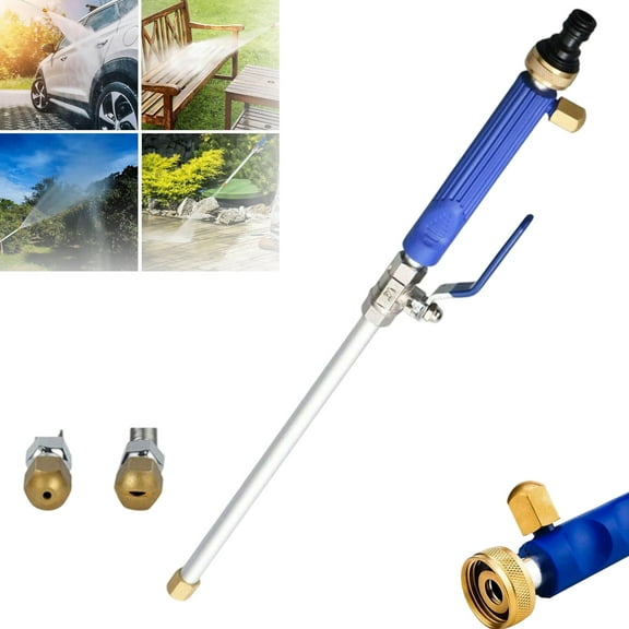 Jetflux Pressure Washer, Upgraded Jet Nozzle Power Washer for Garden Hose, Power Washer Hose Attachment