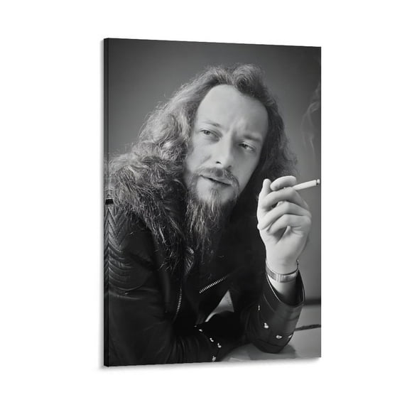 Jethro Music Tull Art Rock And Roll Poster Poster Decorative Painting Canvas Wall Art Living Room Posters Bedroom Painting 16x24inch(40x60cm)