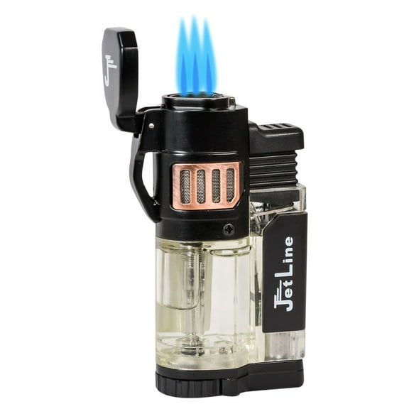 Jetline Diego Triple Torch Cigar Lighter – Copper