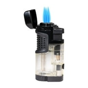 Jetline Fatboy Triple Torch Lighter - Clear