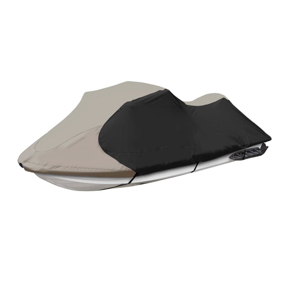 Jetpro Trailerable PWC Watercraft Jet Ski Cover Gray/Black Color Fits from 103"-115"(1 or 2 Seater)