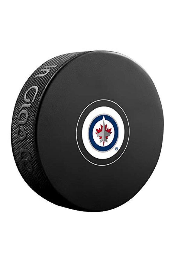 Jets Officially Licensed Hockey Puck For Autographs