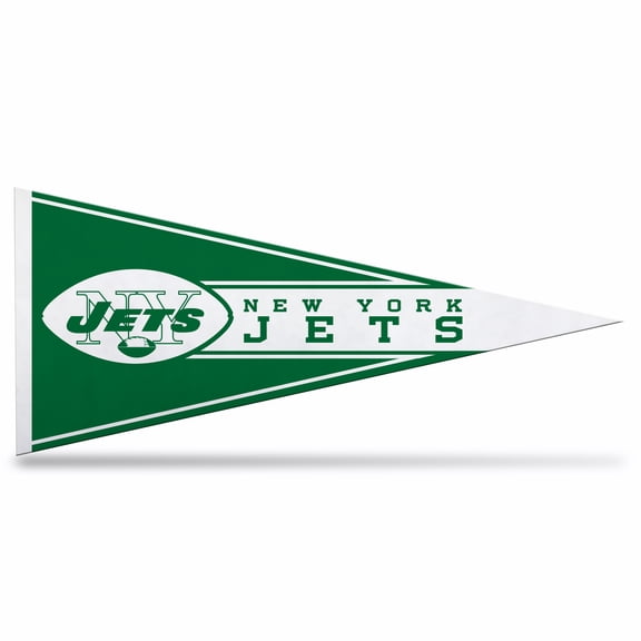 Jets Retro Mini Pennant - 1 Pennant Per Pack