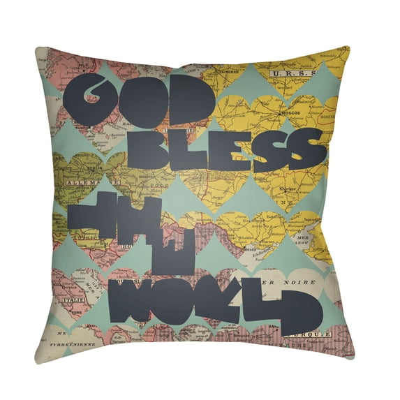 Jetset 22 x 22 x 5 Made to Order Throw Pillow