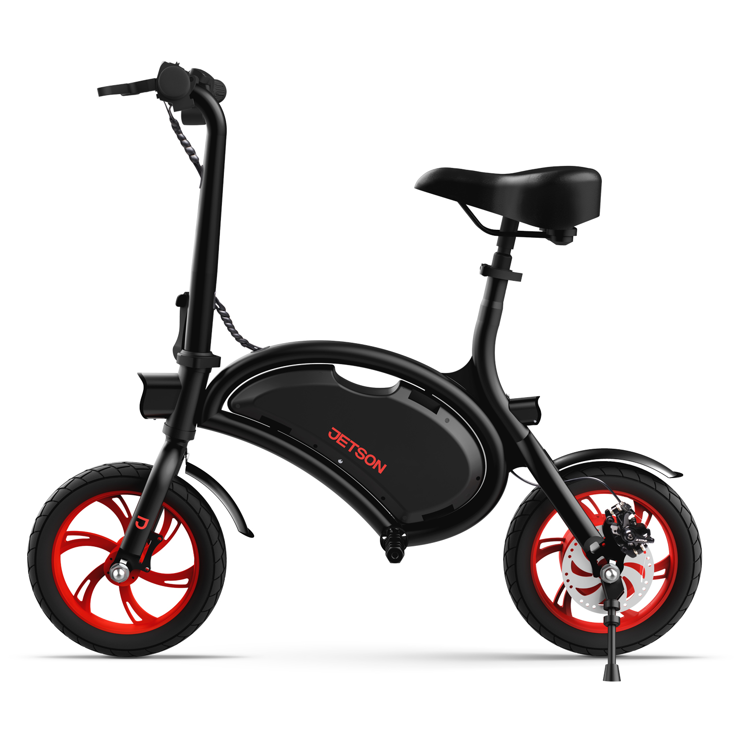 Jetson Bolt Folding Electric Ride-On with Twist Throttle, Cruise Control, Up to 15.5 mph, Black - image 1 of 17