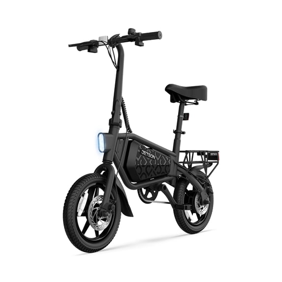 Jetson Bolt Pro Max Electric Folding Bike Black 350W Motor for Teens and Adults