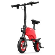 Jetson LX10 Electric Bicycle Ride On, 260 Lb. Weight Limit, Ages 12+, Red, 10 In., Wheel, 250-Watt Motor, Foldable, Head Light, Twist Throttle, Hand Brake, Top Speed: 15.5 MPH and 4 Hour Charge Time