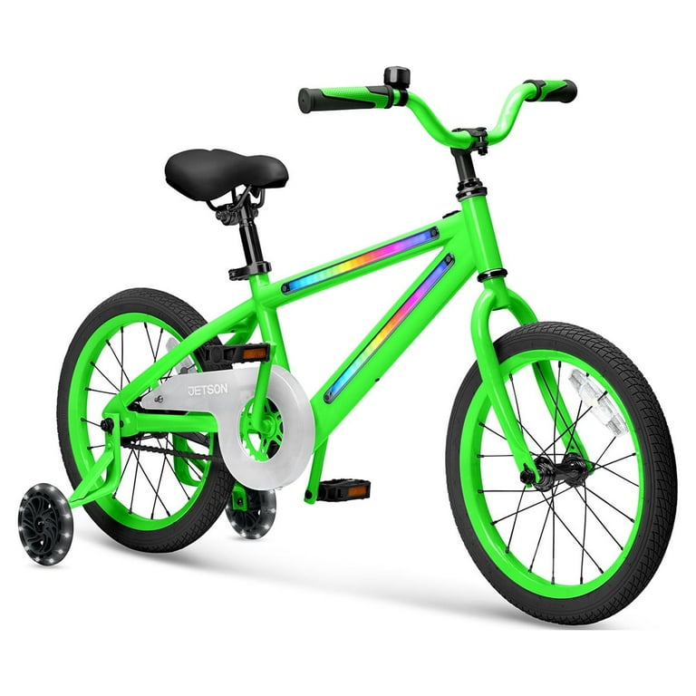 Jetson Light Rider M 16 Wheels Kids Light up Unisex Bike Ages 3 Includes Light up Frame and Light up Training Wheels Three Different Light Modes Seven Color Options Easily Adjustable Handlebar Walmart...