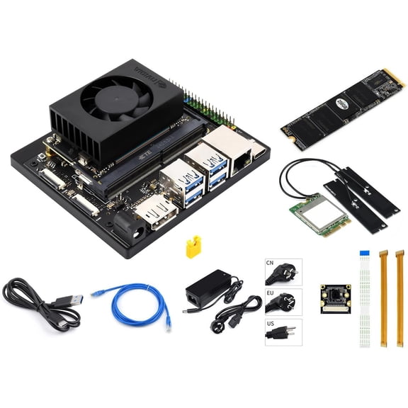 Jetson Orin Nano AI Development Kit for Embedded and Edge Systems 8GB Memory Jetson Orin Nano Module Package A (6 Items)