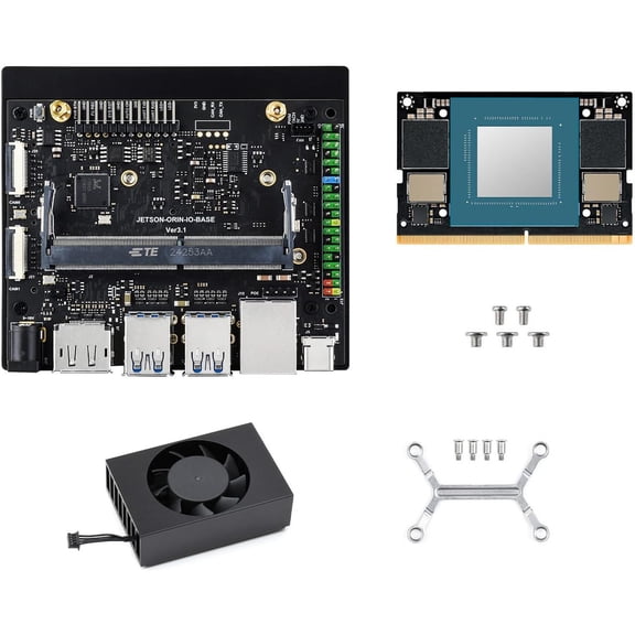 Jetson Orin Nano AI Development Kit for Embedded and Edge Systems, Bundle with 8GB Memory Jetson Orin Nano Module